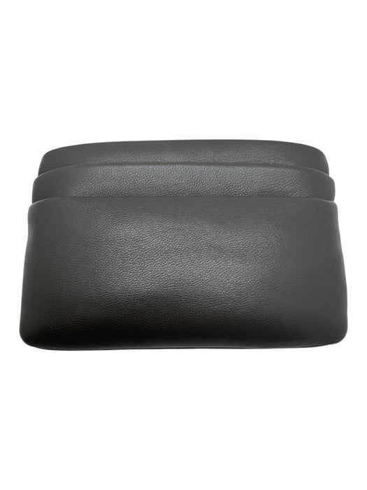 Saint Laurent Like New Brown Leather Solid Case Inc. Men's Wallet Brown