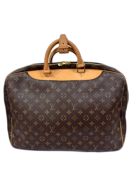 Louis Vuitton Brown Leather Damier Men's Bag Brown