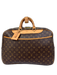 Louis Vuitton Brown Leather Damier Men's Bag Brown