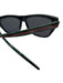 Gucci Case Incl Black, Green, Red Acetate Web Sunglasses Black, Green, Red