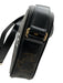 Celine White, Black, Brown Canvas & Leather Zip Close Logo Crossbody Bag White, Black, Brown / Medium