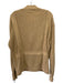 Polo Size L Tan Cotton Blend Knit Cardigan Men's Sweater Tan / L