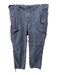 Polo AS IS Size 33 Blue Cotton Ripstop Khaki Cargo Men's Pants Blue / 33