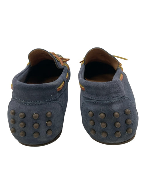 Sid Mashburn Shoe Size 8.5 AS IS Blue Suede Solid Moccasin Men's Shoes Blue / 8.5