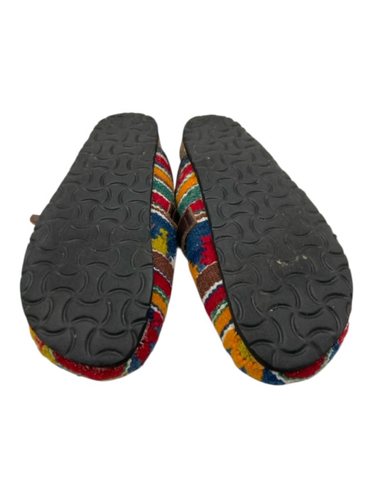 Res Ipsa Shoe Size 8 Blue Woven Western Clog Men's Shoes Blue / 8