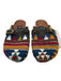 Res Ipsa Shoe Size 8 Blue Woven Western Clog Men's Shoes Blue / 8