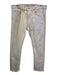 Polo Size 34 White Cotton Blend Solid Jean Men's Pants White / 34