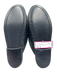 Sabah Shoe Size 42 Black Leather Woven Slip On Men's Shoes Black / 42