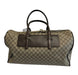 Gucci Minor Wear Tan Leather Guccissima Duffle Men's Bag Tan