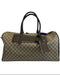 Gucci Minor Wear Tan Leather Guccissima Duffle Men's Bag Tan