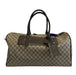 Gucci Minor Wear Tan Leather Guccissima Duffle Men's Bag Tan