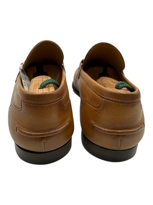 Gucci Shoe Size 7.5 Brown Leather Solid Dress Men's Shoes Brown / 7.5