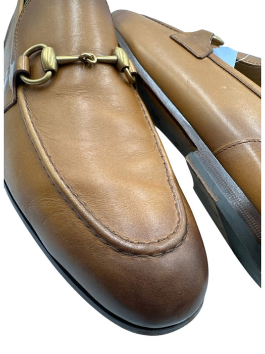 Gucci Shoe Size 7.5 Brown Leather Solid Dress Men's Shoes Brown / 7.5
