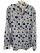 Frank & Eileen Size M Blue & White Cotton Stars Button Down Long Sleeve Shirt Blue & White / M