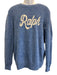 Polo Size M Blue & White Wool Blend logo Crewneck Men's Sweater Blue & White / M
