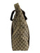 Gucci Brown Canvas Guccissima Tote Men's Bag Brown