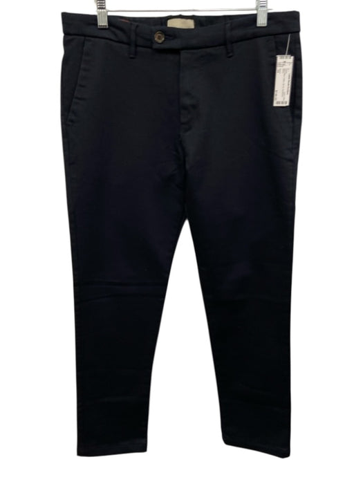 Gucci Size 34 Navy Blue Cotton Zip Fly Men's Pants Navy Blue / 34