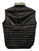 Moncler Size 4 Black Polyamide Puffer Snap & Zipper Vest Men's Jacket Black / 4