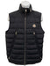 Moncler Size M Black Polyamide Puffer Zip UP Vest Men's Jacket Black / M