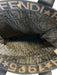 Fendi Brown Canvas Zucca Monogram Snap Button Close Collapsible Tote Bag Brown