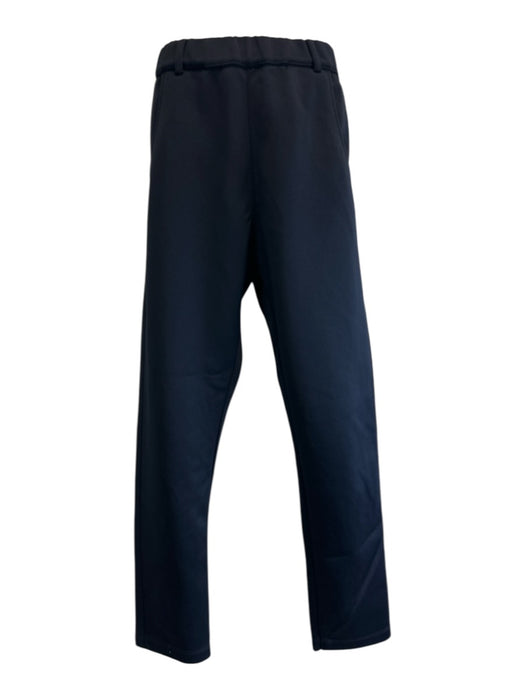 Prada Size M Navy Blue Synthetic Solid Jogger Athleisure Men's Pants Navy Blue / M