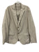 Uniqlo Size L Beige Synthetic Solid Blazer 2 Button Men's Jacket Beige / L