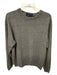 Davis & Squire Size XL Gray Cashmere Grid Knit Men's Sweater XL