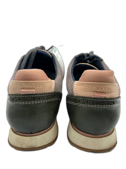 Ted Baker Shoe Size 44 Gray & Multi-Color Synthetic & Leather Low Top Shoes Gray & Multi-Color / 44