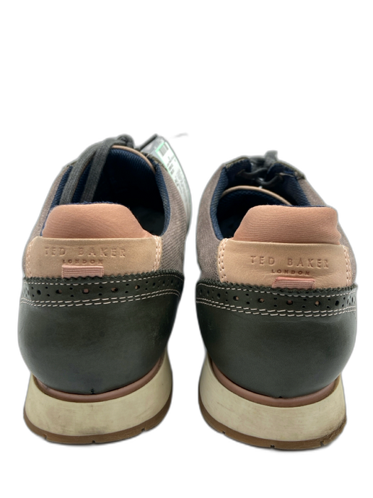 Ted Baker Shoe Size 44 Gray & Multi-Color Synthetic & Leather Low Top Shoes Gray & Multi-Color / 44