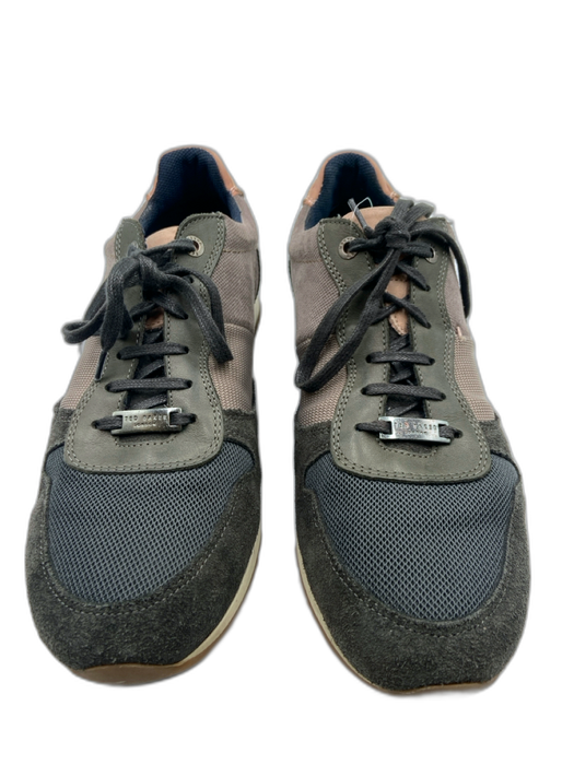 Ted Baker Shoe Size 44 Gray & Multi-Color Synthetic & Leather Low Top Shoes Gray & Multi-Color / 44