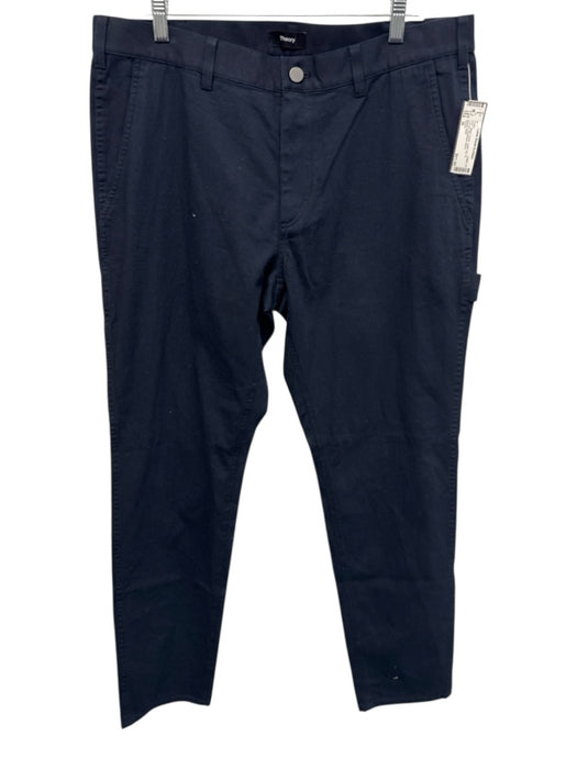 Theory NWT Size 36 Black Cotton Solid Canvas Men's Pants Black / 36