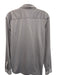 Theory Size L Gray Cotton & Polyester Collar Men's Long Sleeve Shirt Gray / L