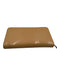 Louis Vuitton Beige Patent Leather Zip Close Monogram Gold Zipper Wallets Beige
