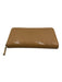 Louis Vuitton Beige Patent Leather Zip Close Monogram Gold Zipper Wallets Beige