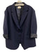 Frankie Shop Size S Navy Polyester Blend 2 Buttons Welt Pockets Oversize Jacket Navy / S