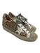 Golden Goose Shoe Size 40 / 9.5 Gold, Gray & White Leather & Suede Star Sneakers Gold, Gray & White / 40 / 9.5