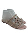 Valentino Garavani Shoe Size 39.5 Rose Pink Leather Straps Rock Studs Sandals Rose Pink / 39.5