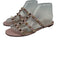 Valentino Garavani Shoe Size 39.5 Rose Pink Leather Straps Rock Studs Sandals Rose Pink / 39.5