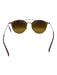 RayBan Mauve & Gold Acetate Blue Tint Round Lens Case Inc. Sunglasses Mauve & Gold