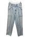 Mother Superior Size 26 Blue Wash Cotton Blend Zip & Button Elastic Waist Jeans Blue Wash / 26