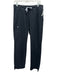 Figs Size M Black Poly Blend Drawstring Waist Pockets Scrubs Pants Black / M