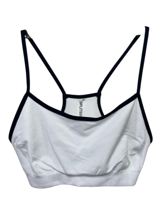 Splits 59 Size XS White Nylon Blend Sleeveless Athletic Top White / XS