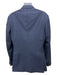 Brunello Cucinelli Like New Blue Wool Solid Peak Lapel Patch Pocket Men's Blazer 48