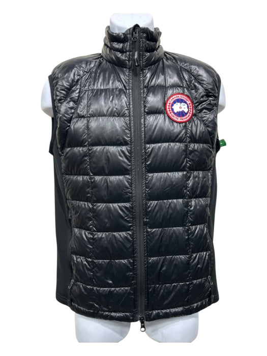 Canada Goose Size M Black Synthetic Puffer Zip UP Vest Men's Jacket Black / M