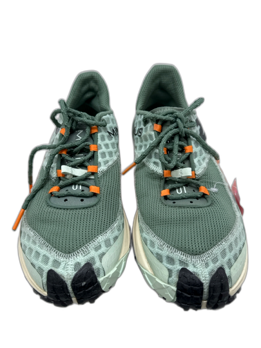 New Balance Shoe Size 10.5 Green & White Synthetic Solid Sneaker Outdoor Shoes Green & White / 10.5