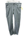 Barmas Size 32 Light Gray Cotton Blend Solid Jean Slim Men's Pants Light Gray / 32