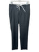 Santorio Size Est 32 Dark Gray Wool Solid Waist Band Men's Pants Dark Gray / Est 32