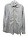 Hamilton Size M Blue & White Cotton Striped Button Up Men's Long Sleeve Shirt Blue & White / M