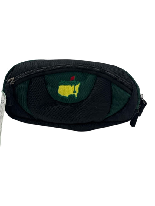 Masters Green & Black Canvas logo Pouch Men's Accessories Green & Black