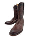 Lucchese Shoe Size 9 Brown Leather Solid Western Men's Shoes Brown / 9